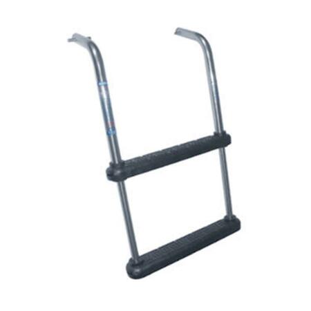 WINDLINE 2 Step Under Platform Telescoping Boat Ladder UP-2